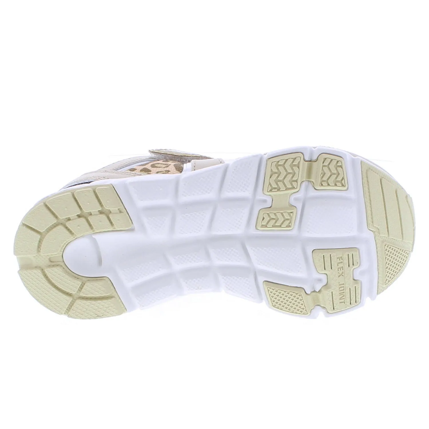 Tsukihoshi Rainbow | Gold/Leopard Youth Sneakers